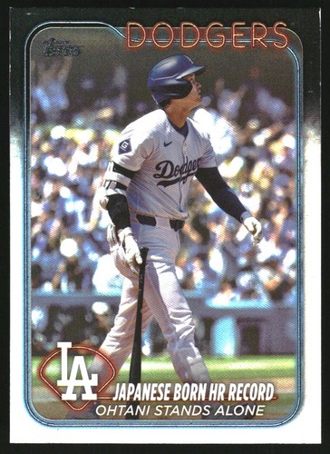 2024 Topps Update Rainbow Foil #US123 Shohei Ohtani HL Card