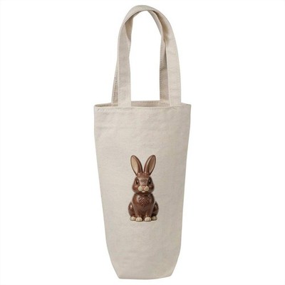 ''Schokolade Osterhase'' Baumwolle Weinflasche Geschenk/Reisetasche (BL00048254)