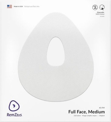 RemZzzs K5-FM Medium Full Face Mask Liners 30