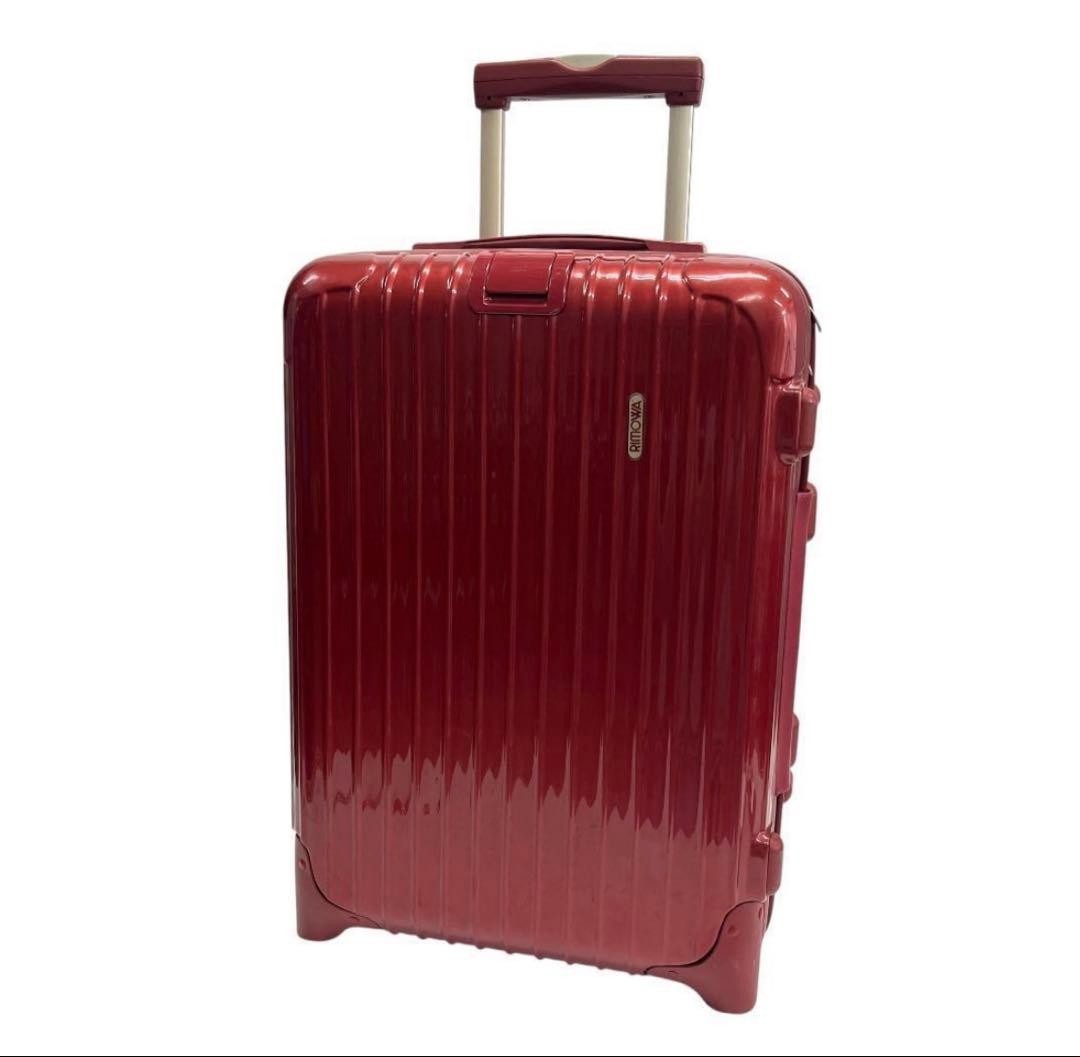 【新品、未使用】RIMOWA 2輪　SALSA TROLLEY-RED　33L Rimowa Salsa Deluxe 33L Red 2 wheels Carry Case Suitcase | eBay