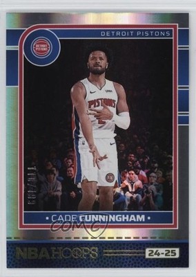 2024-25 Panini NBA Hoops Premium Box Set 110/199 Cade Cunningham #194 1gh7