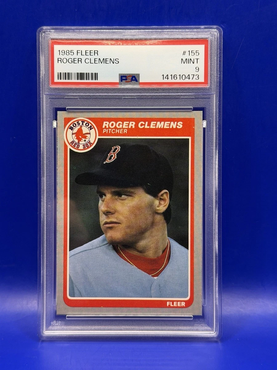 Fleer Roger Clemens Baseball Sports Trading Card Singles Rookie