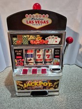 One Armed Bandit Slot Machine Savings Bank / Coin Bank