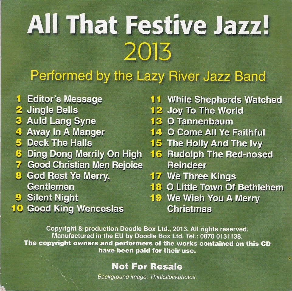 ALL THAT FESTIVE JAZZ! ( THE PEOPLE'S FRIEND Magazine CD ) - Bild 2 von 3
