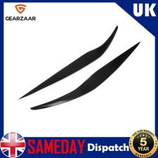 Headlight Eyebrows Eyelid Lid Covers For FORD FIESTA MK7 MK7.5 Eyelids/Light ST