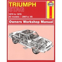 Triumph Stag 1970-1978 Alle Modelle 2997Cc V8 Workshop Manual Haynes
