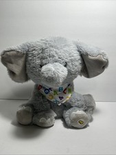 CUDDLE BARN ANIMATED ELEPHANT - ALPHABET ELROY - SINGS ABC  s  DANCES - VGC