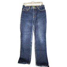 Lauren Jeans Co Ralph Lauren Dark Wash Denim Jeans Classic Fit Size 10