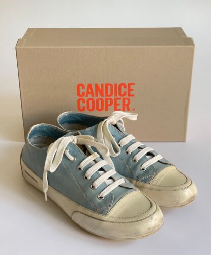 Candice Cooper Sneaker Rock 1 tamponato jeans (blau) Leder Gr. 40 - Bild 1 von 13