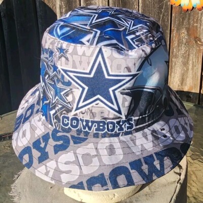 Dallas Cowboys Bucket Hat Fisherman Cap One Size Fits All Unisex