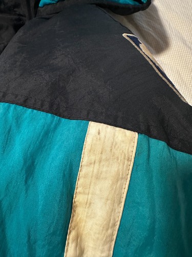 Vintage Grizzlies Starter XL Jacket With Hood - Picture 6 of 7