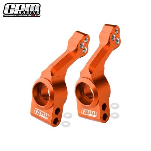 GPM 7075 Alloy Rear Stub Axle Carriers For TRAXXAS Slash Pro Rustler Hoss 4X4 - Picture 4 of 12