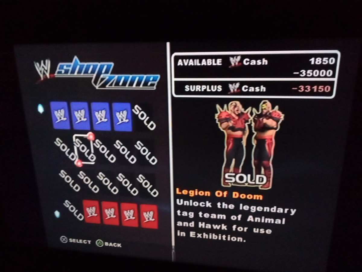 Scheda Di Memoria PS2 8MB Con WWE Smackdown Shut Your Mouth - 30 CAW Sbloccati