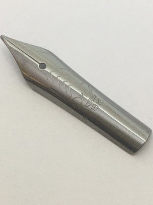 Omas  Black 18k Gold M size  “Arrow Stamp” Nib (021) 3.0 Cm Long