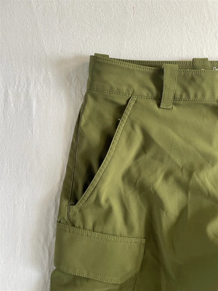 Pantalones Cortos Under Armour 32x10" Verde 1244207 Cazador de Peces Carga Hombre Foto 2 de 4