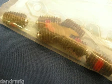 LOT OF NEW 6 PCS 1/2-13 10914 STEEL BALL PLUNGERS W/NY-LOK FOR CNC MACHINE SHOP