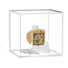 Championship Ring Display Case Clear Acrylic Championship Ring Holder Box