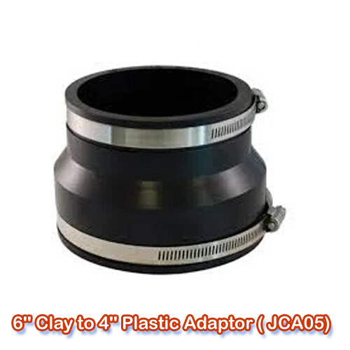 Underground Drainage Flexible Clay To Plastic Adaptors & Flexi Couplers