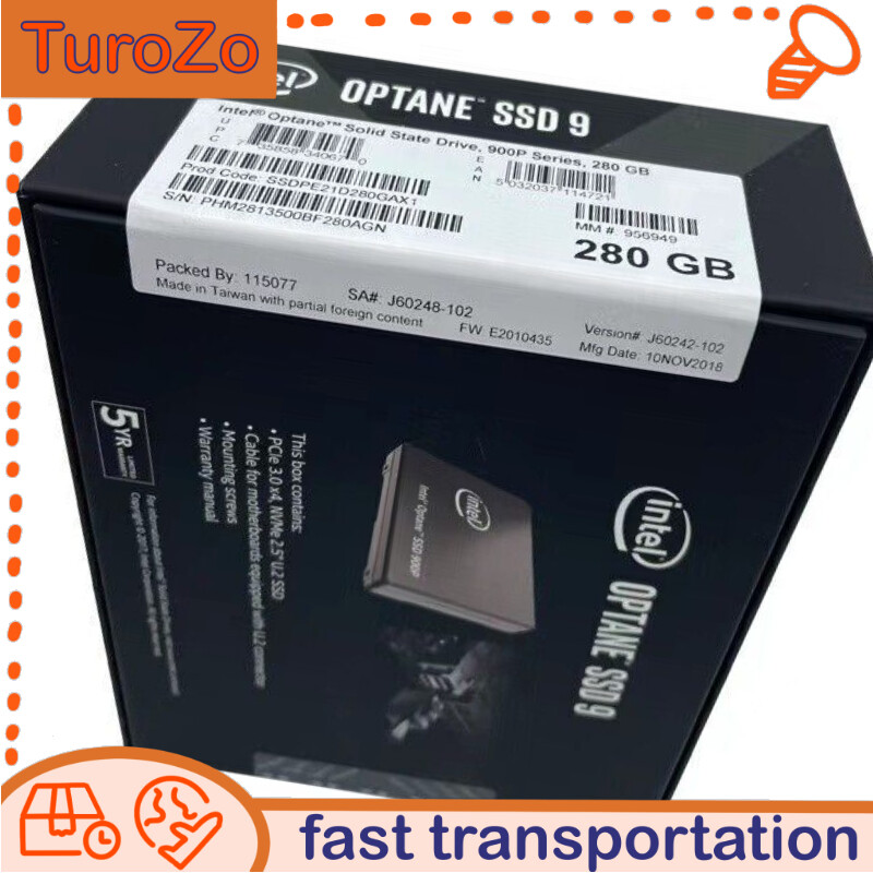 INTEL 280GB 900P U.2 SSD 9 2.5