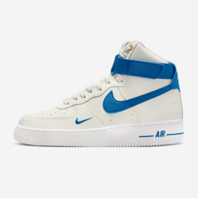 Nike Women's Air Force 1 High 40th Anniversary Shoes 'Blue Jay