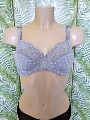 Soutien-gorge Lise Charmel Jetée De Perles 85B - Modèle Plongeant Orchidée Perle