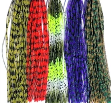 RUBBER SILICONE LEGS - Fly Tying Material - 5 Colors Available - Sili Legs - NEW