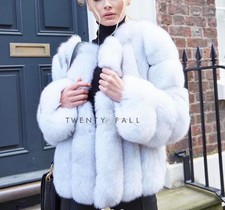 Twenty Fall Fox Fur Coat Size 8-10