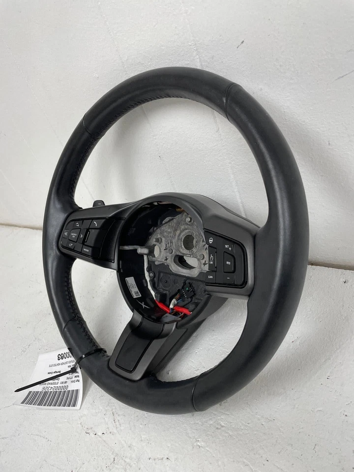 2016-2020 JAGUAR F-TYPE LEATHER HEATED STEERING WHEEL W/ CONTROLS GX53-3F563-SE Foto 2 de 4