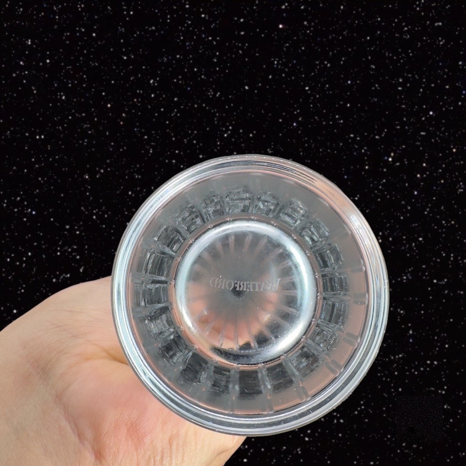 Waterford Clear Glass Lead Crystal Ballet Ruffle Fluted Vase Marked