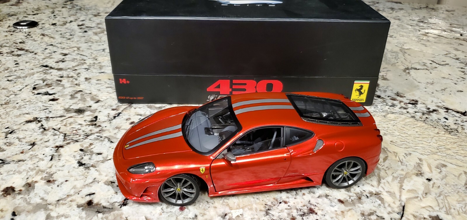 ferrari f430 hot wheels 1 18