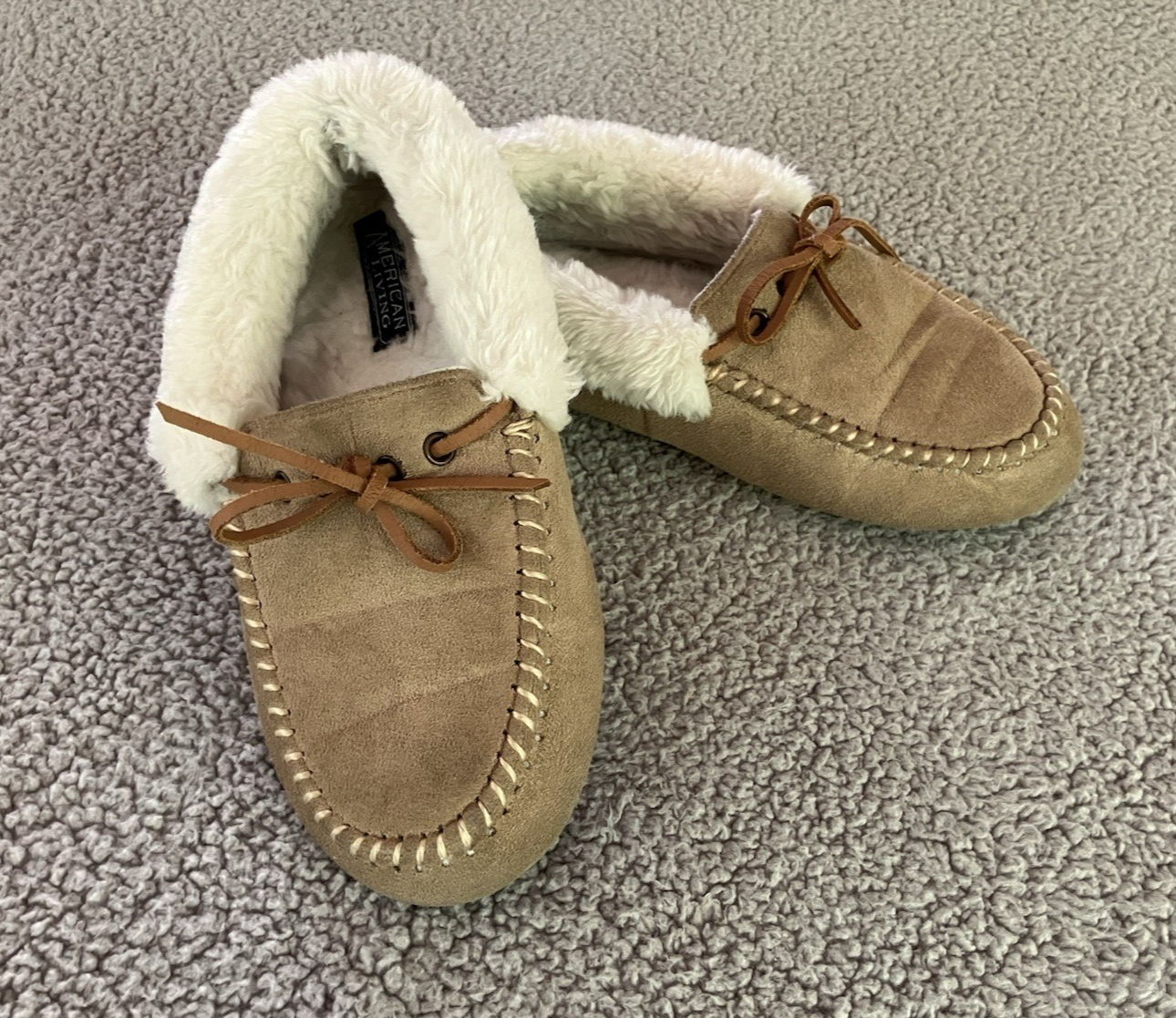 SAOLA AMERICAN LIVING by POLO RALPH LAUREN Pantofole Donna MEDIA (6.5 7.5) Suola in Schiuma