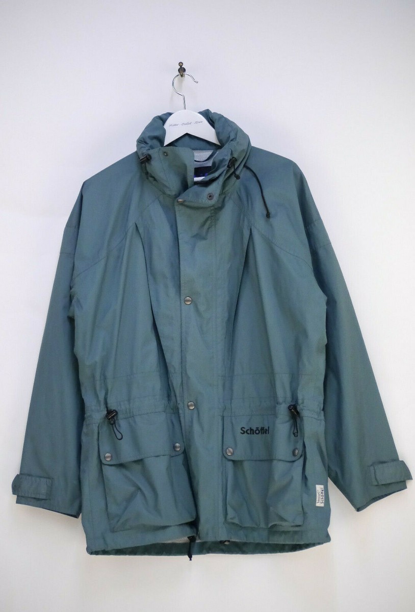 Schöffel Outdoor Trekking Jacke Blau Grau Herren Größe L