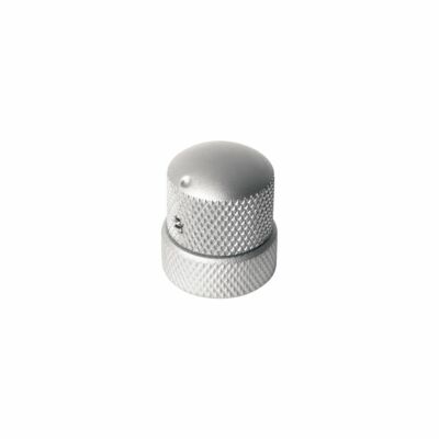 WARWICK Stacked Potentiometer Dome Knob - Satin Chrome