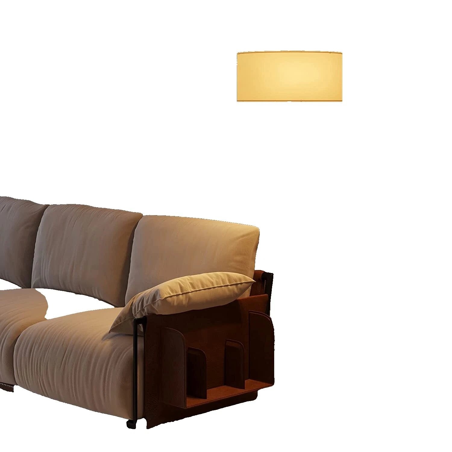 Fabric Living Room Floor Lamps