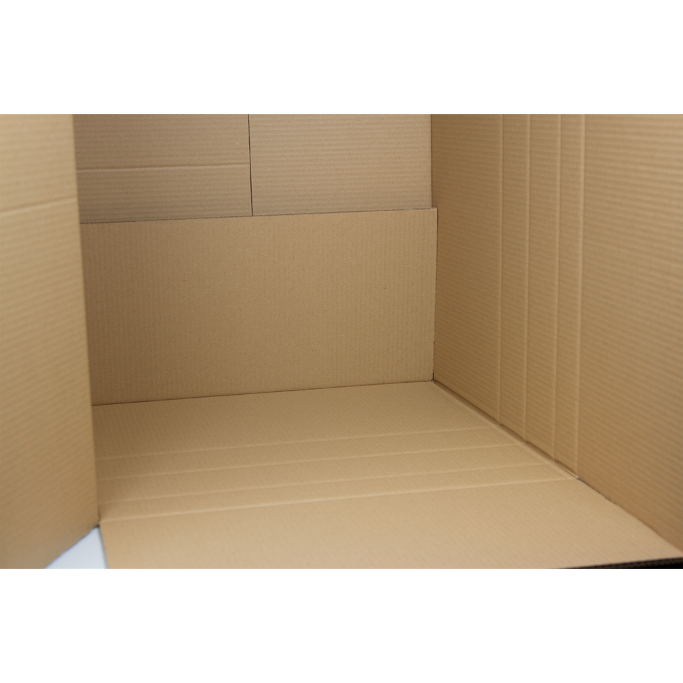 karton-billiger Caja de cartón DHL 120 x 60 x 60 cm, 2 ondulaciones, tamaño de correa DHL de