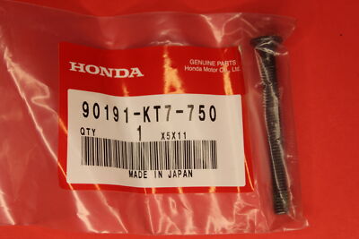 NOS HONDA SCREW, OVAL (6X60) OEM# 90191-KT7-750 