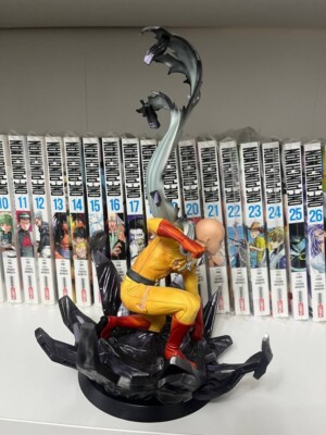 One Punch Man Figure Statue Ultra Rare Saitama Xtra By Tsume