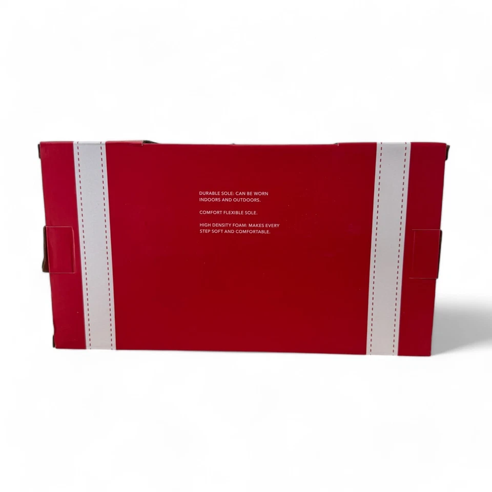 Zapatillas mocasín Club Room para hombre piel sintética interior exterior acogedoras negras medianas 8 9 Foto 2 de 3