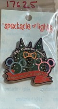 WDW DISNEY 2002 Osborne Family Spectacle Lights Wreaths Mouse Ears PIN PP #17625