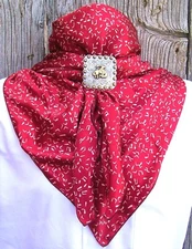 Wild Rag Scarf Western Cowboy Buckaroo Scarves Bandana Western Cowgirl Silky LL