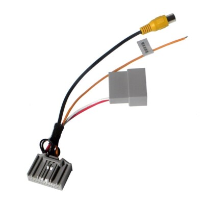24Pin RCA Rearview Input Camera To OEM Adapter Cable Fits Honda Accord 9 2.4L
