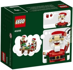LEGO Bricks & More Santa #40206 Building Kit  - RETIRED NEW Sealed