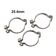 Bicycle Brake Cable Frame Clip Clamp Holder 25.4/28.6/31.8/34.9mm CHROME-Cycling