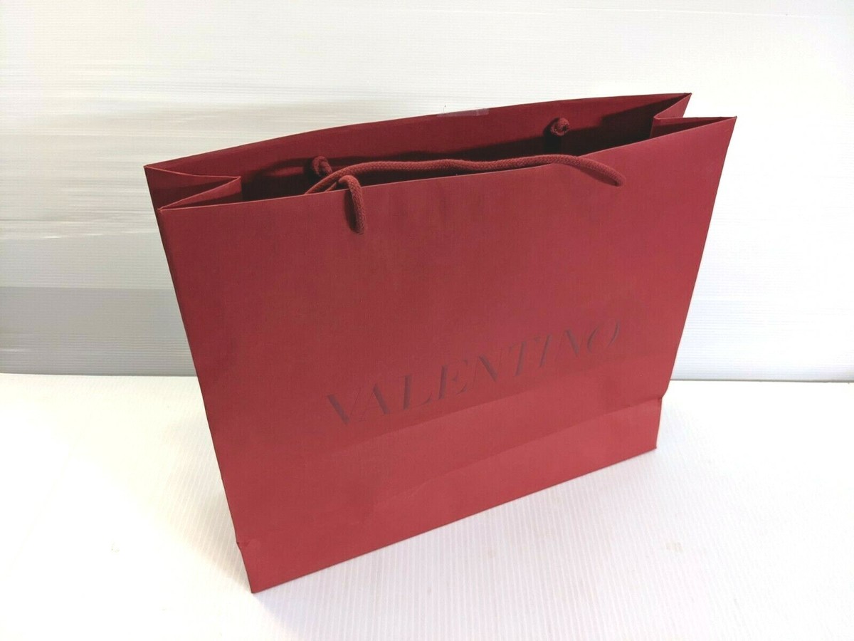 Authentic Valentino Classic Red Gift / Tote Bag - multiple sizes