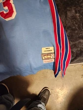 Atlanta hawks 23 lou Hudson 69-70 vintage blue and red xxl 54