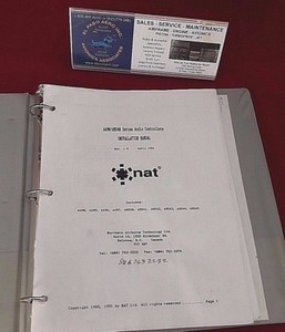 NAT AA90/AMS40 Audio Controller Installation Manual. REV 1.6 $50