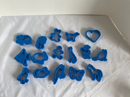 NORDIC WARE 51 PIECE COOKIE CUTTER SET HOLIDAYS ANIMALS TRANSPORT SHAPES - Picture 9 of 10