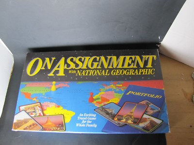 On Assignment with National Geographic vintage board game | eBay