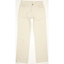 Levi's 566  Herren Beige Straight Regular  Jeans W32 L34 (78518)