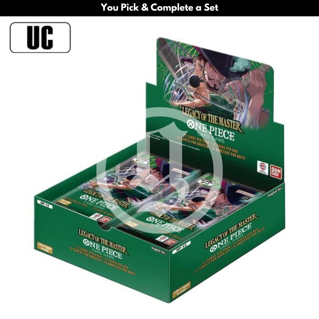 One Piece Legacy of the Master OP12 - Uncommons - Pick Your Own